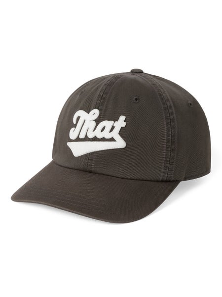 thisisneverthat Overdyed Applique Cap, washed black