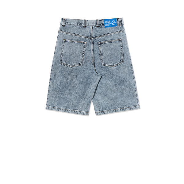 Polar Big Boy Shorts, heavy washed blue