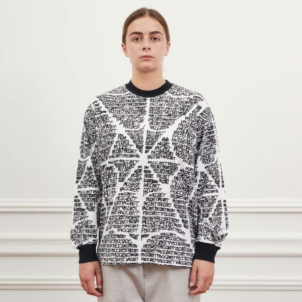 Rassvet Spider Web Longsleev tee, white