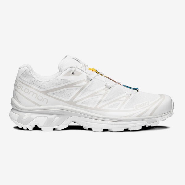 Salomon XT-6, white / white / lunar rock