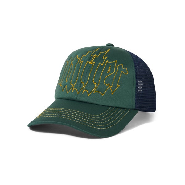 Butter Shock Trucker Cap, dark forest