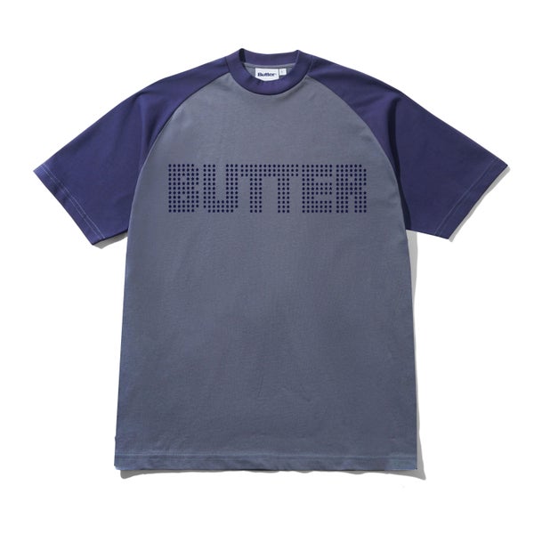 Butter Stars Raglan Tee, navy