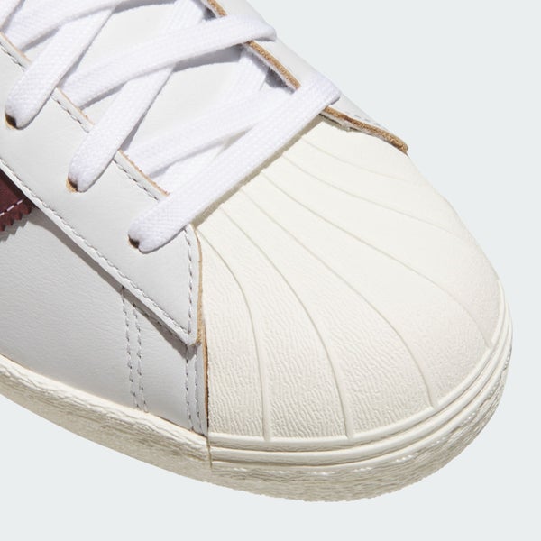 Adidas Superstar 80 ADV, crystal white / shadow red / off white