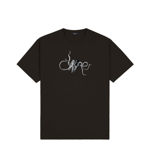 Dime Octopus Tee, vintage black