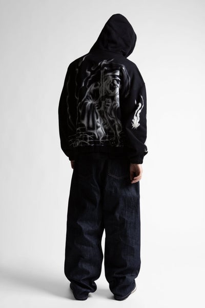 Wasted Paris ATM Boxy Ziphood, black