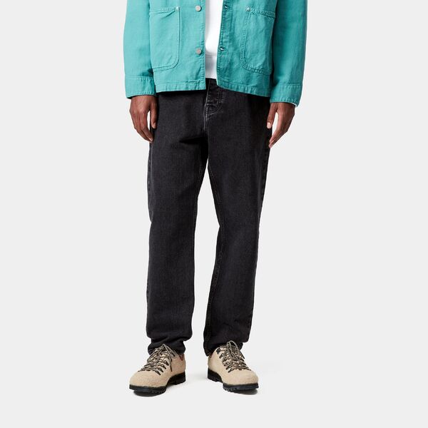 Carhartt Newel Pant, black stone washed