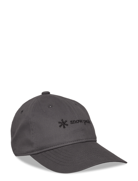 Snow Peak NSD Logo Cap, charcoal