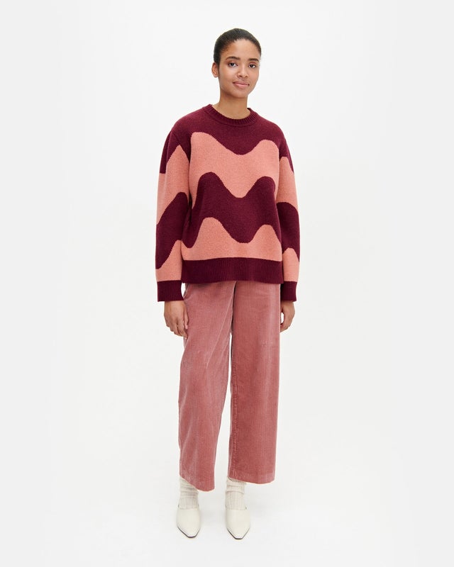 Marimekko Ulfa Lokki, pink / maroon