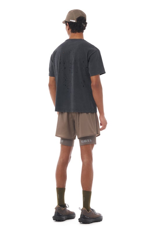 Satisfy MothTech&trade; Wild And Free T‑Shirt, aged black