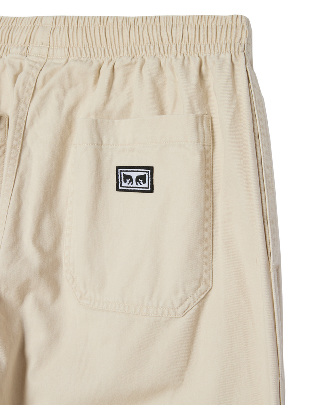 Obey Theo Easy Pants, birch faded wash