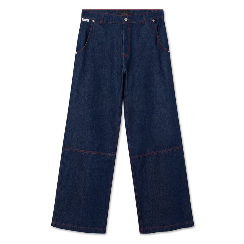 Rassvet Baggy Denim Trousers, navy