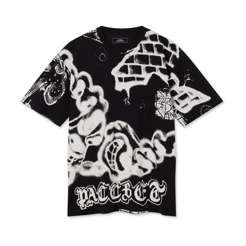 Rassvet Spray Tee, black