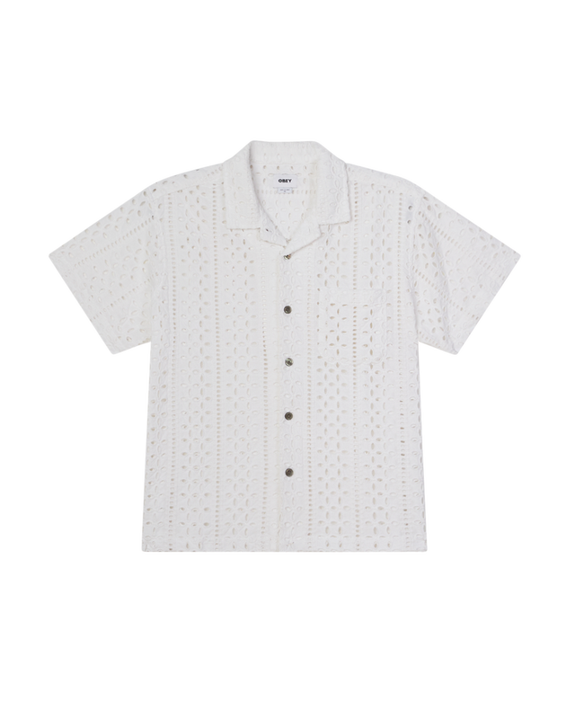 Obey Ayers Shirt, white