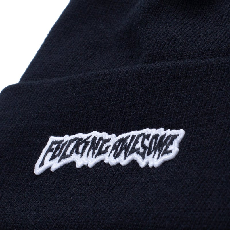 Fucking Awesome Lil Stamp cuff beanie, black
