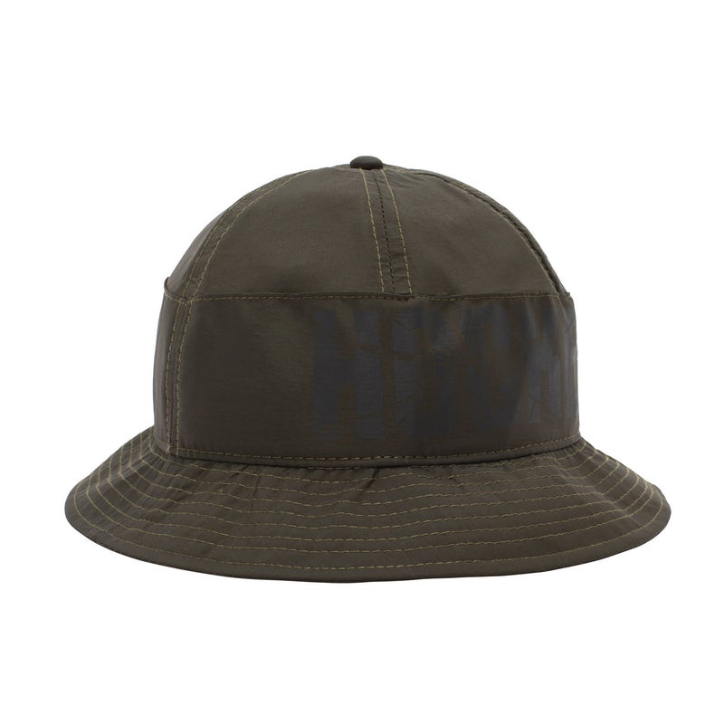 Hockey Crinkle Bell Bucket Hat, army