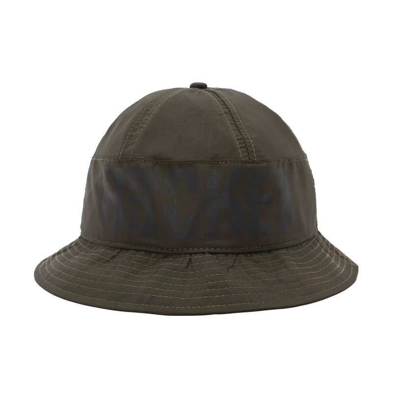 Hockey Crinkle Bell Bucket Hat, army