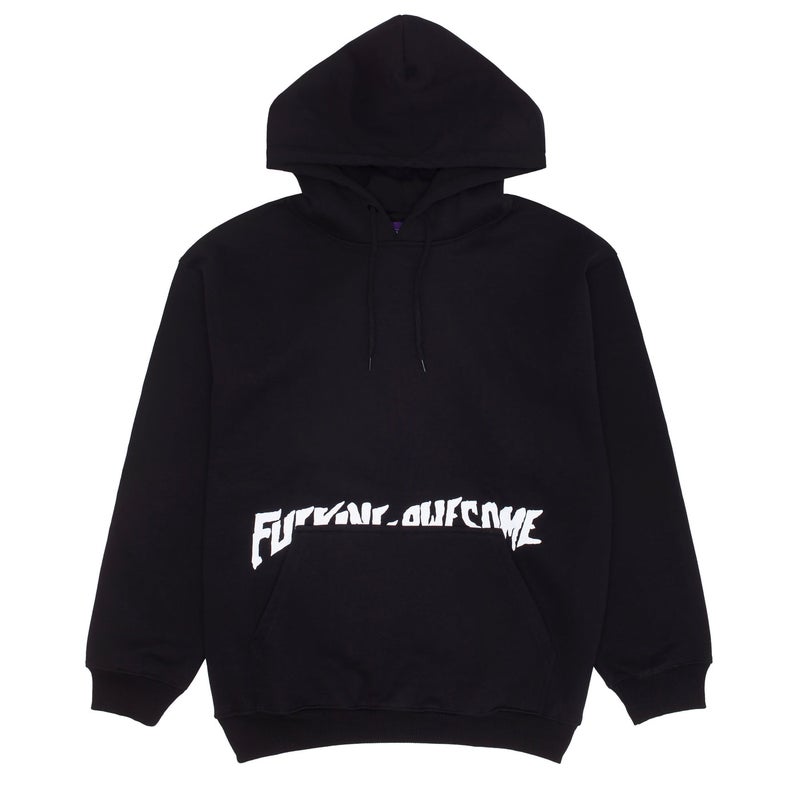 Fucking Awesome Cut Off hoodie, black