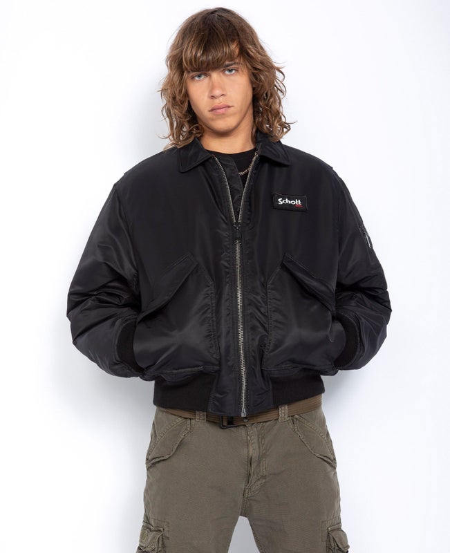 Schott Bomber jacket, black