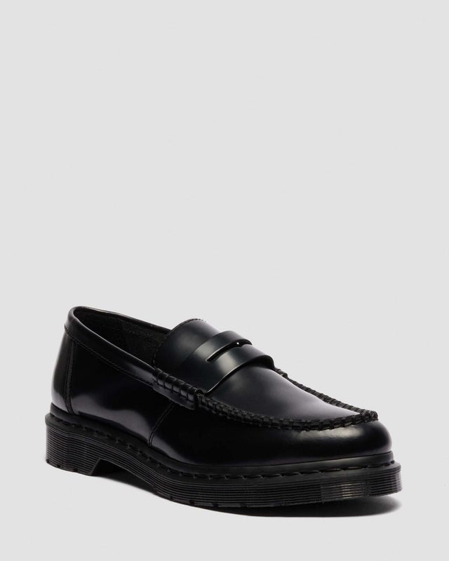 Dr Martens Penton Loafer, black polished smooth