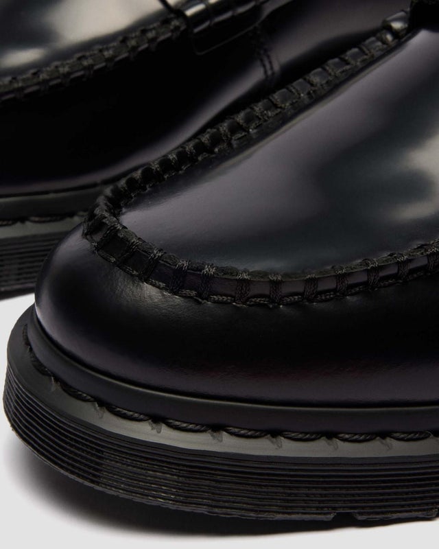 Dr Martens Penton Loafer, black polished smooth