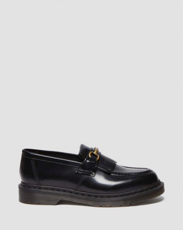 Dr Martens Adrian Snaffle, black polished smooth