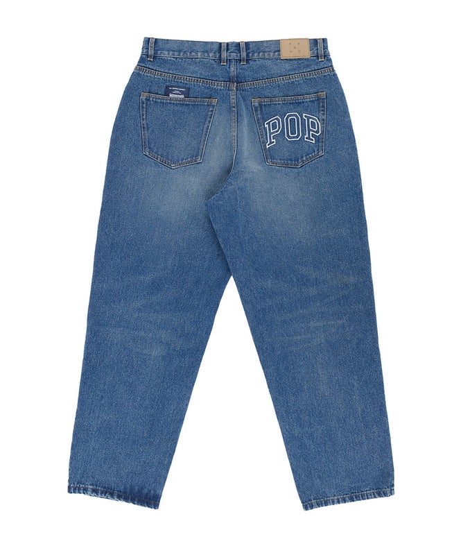 Pop DRS Pants, washed denim