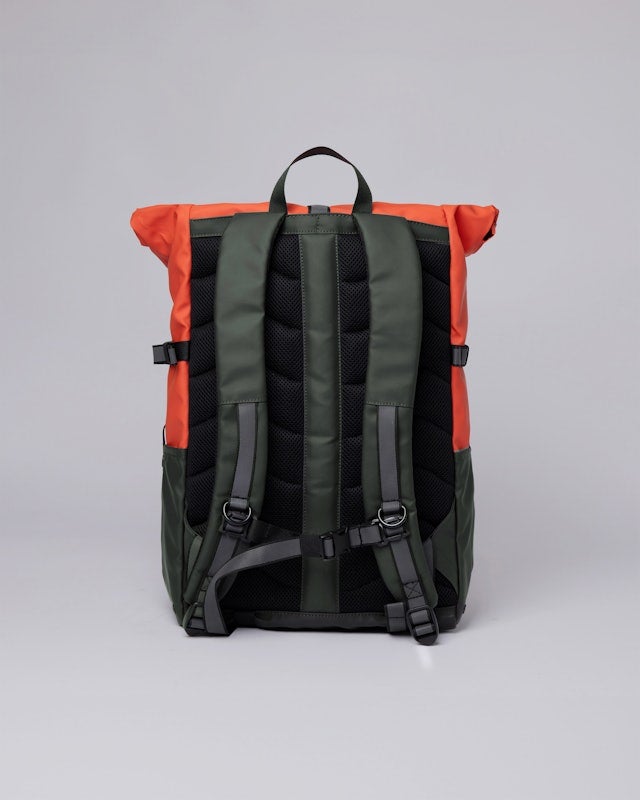Sandqvist Ruben 2.0, multi orange / dark green
