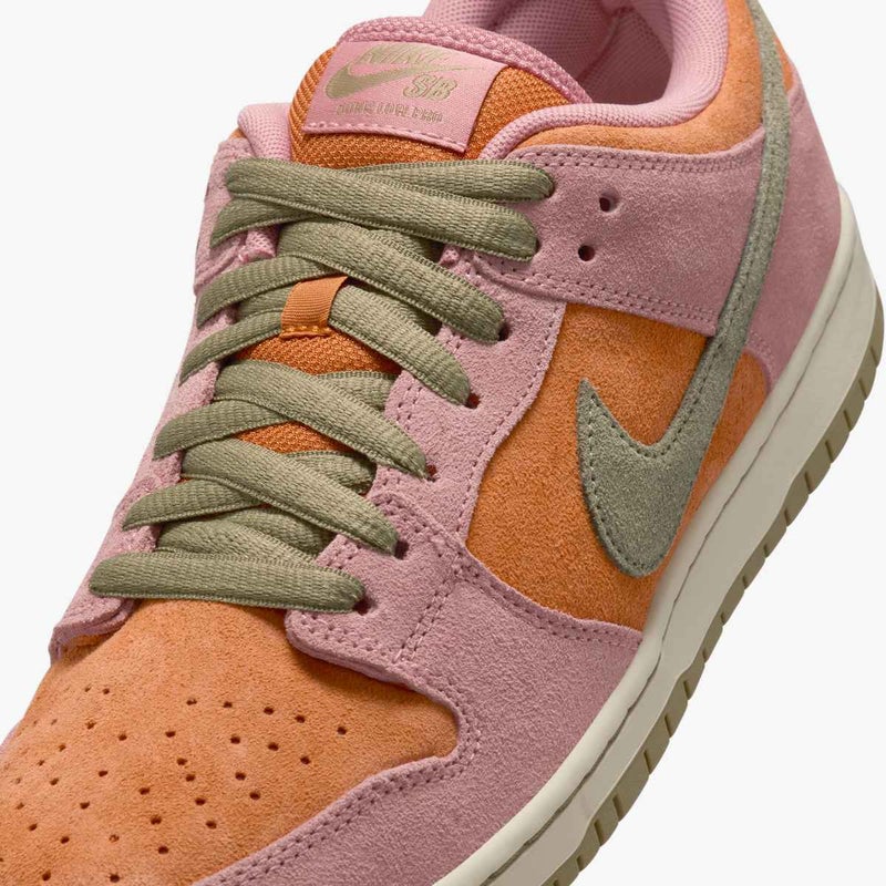 Nike SB Dunk Low, red stardust / neutral olive / monarch