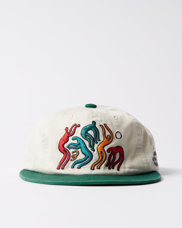 Parra La Chambre Nuit 6-panel Hat, off white
