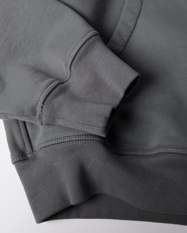 Parra Get On The Donkey Hooded Sweatshirt, washed grey