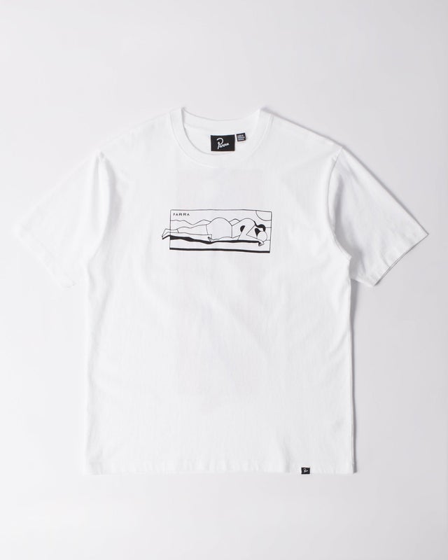 Parra  Vertical Thoughts Tee, white