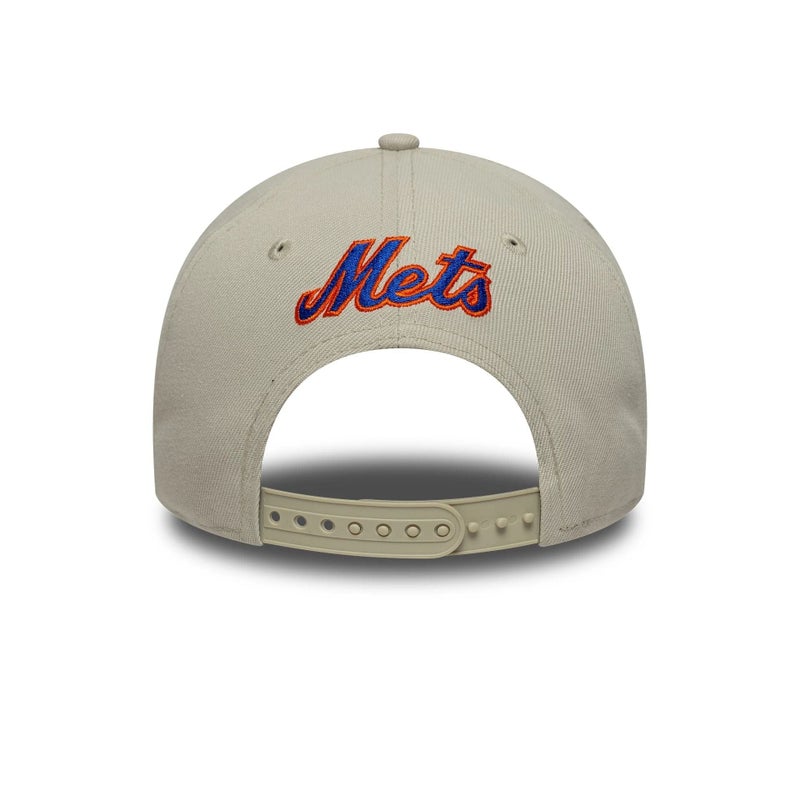 New Era New York Mets Outline Script E-Frame, light beige