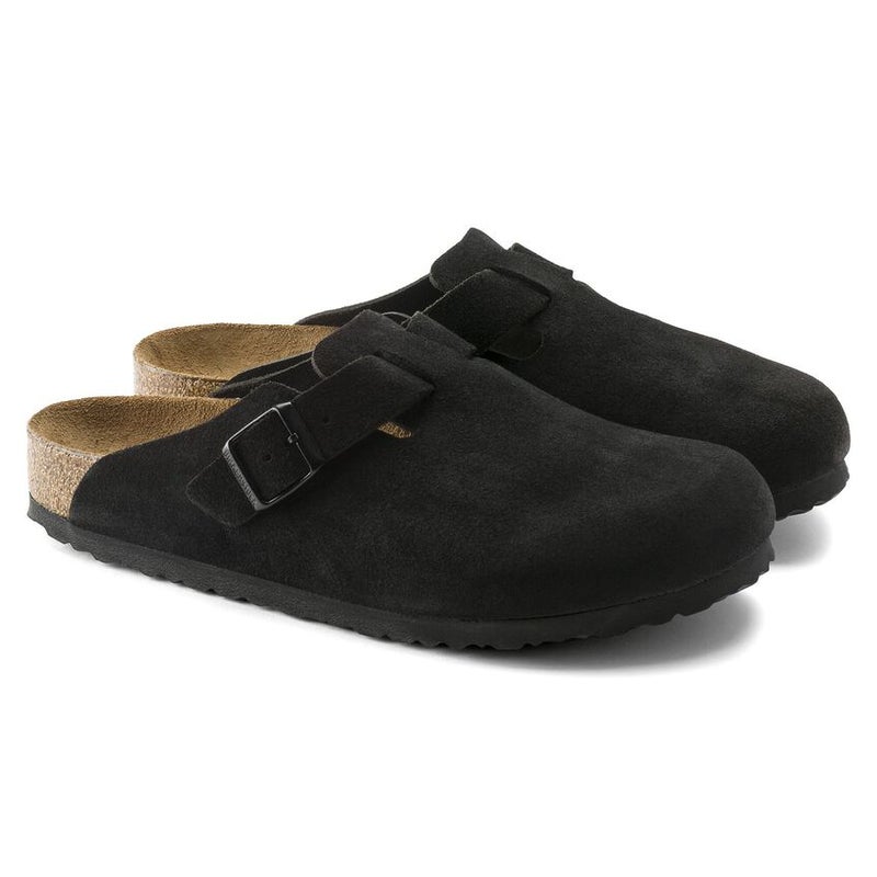 Birkenstock Boston SFB Narrow Fit, black