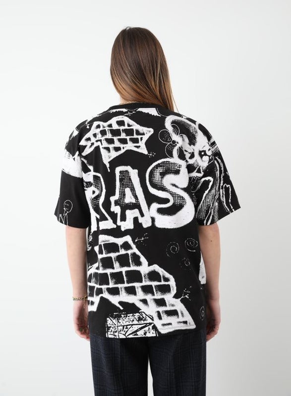 Rassvet Spray Tee, black
