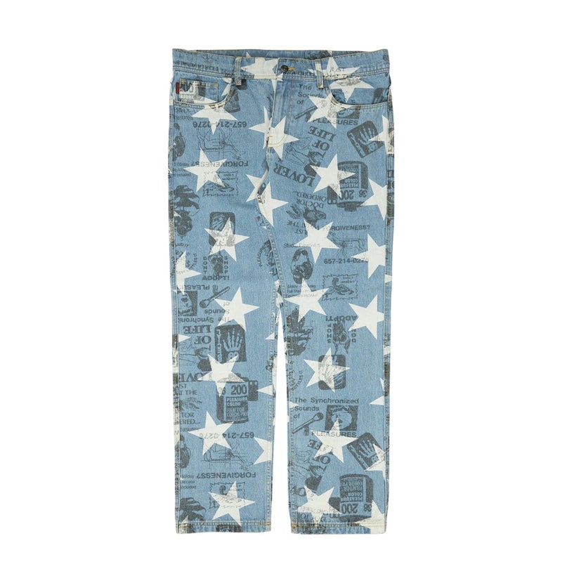 Pleasures Poppy Denim Pant, blue