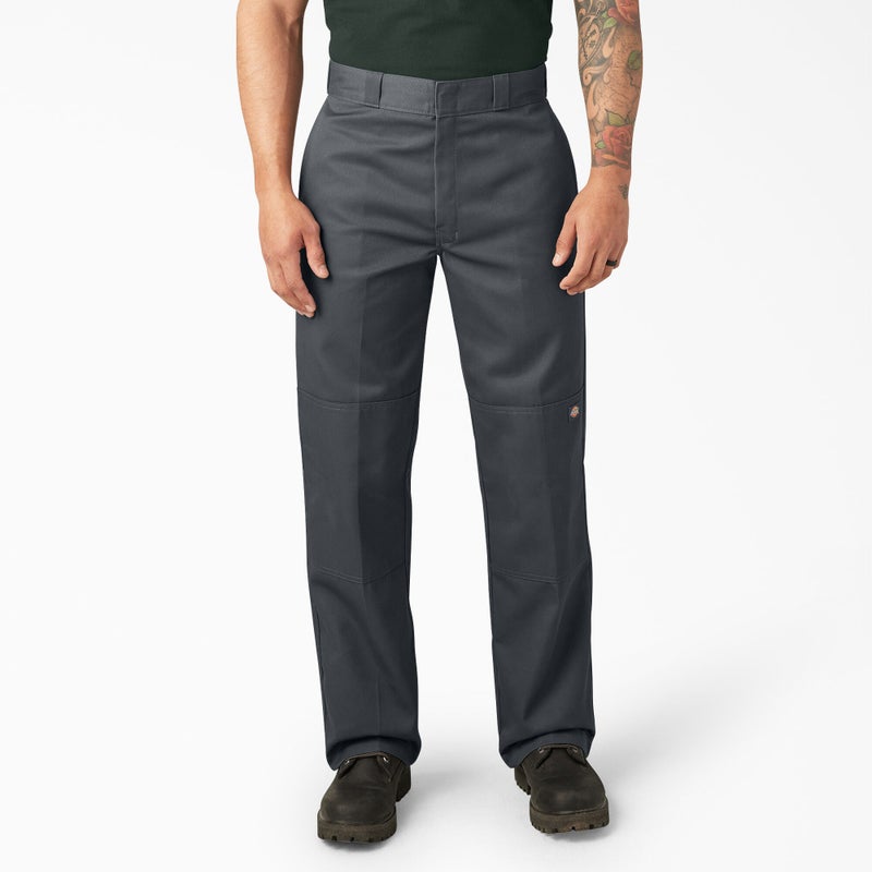 Dickies Double Knee Work Pant, charocal grey.