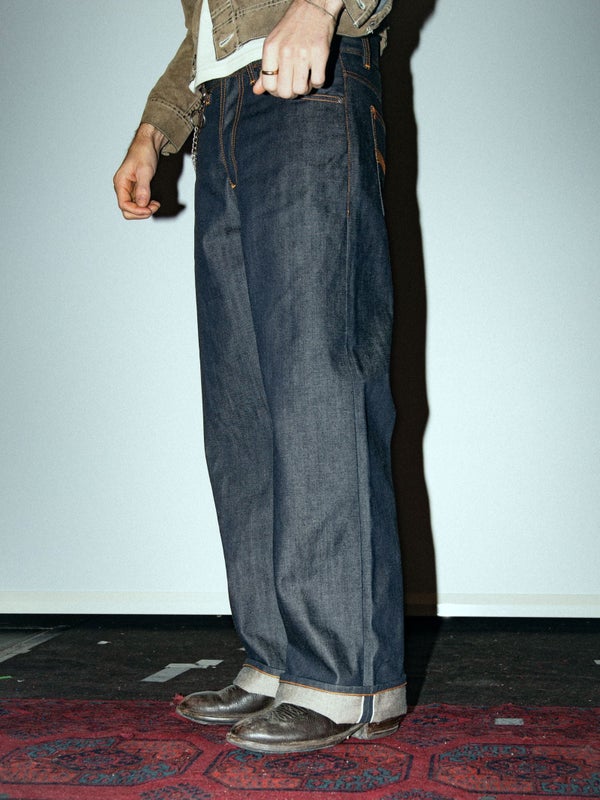 Nudie Loud Larry, dry Kaihara selvage