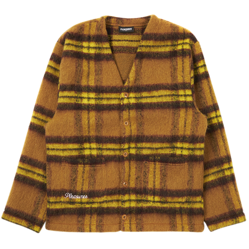 Pleasures Fortune Cardigan, yellow