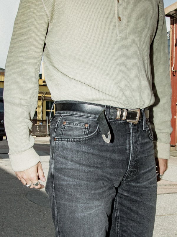 Nudie Flare Glenn, storm black