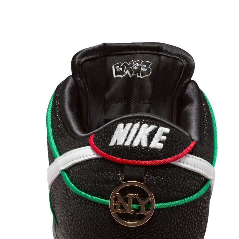 Nike SN Dunk Low BXGS, black / white / challenge red