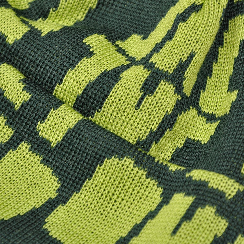 Beyond Stencil Merino Beanie, green