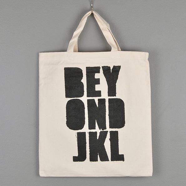 Beyond Stencil Shopping Bag, natural