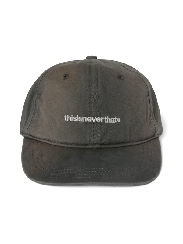 thisisneverthat Bleached T-Logo Cap, charcoal
