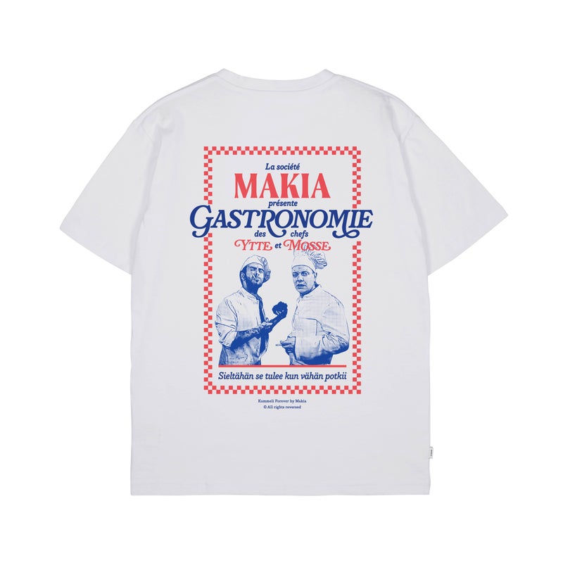 Makia Kummeli Gastronomie Tee, white