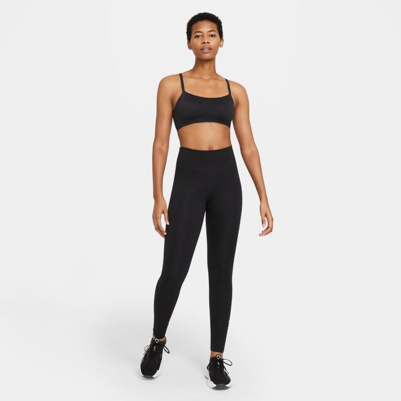 Nike WMNS Dri-Fit One Mid-Rise Leggings, black / white