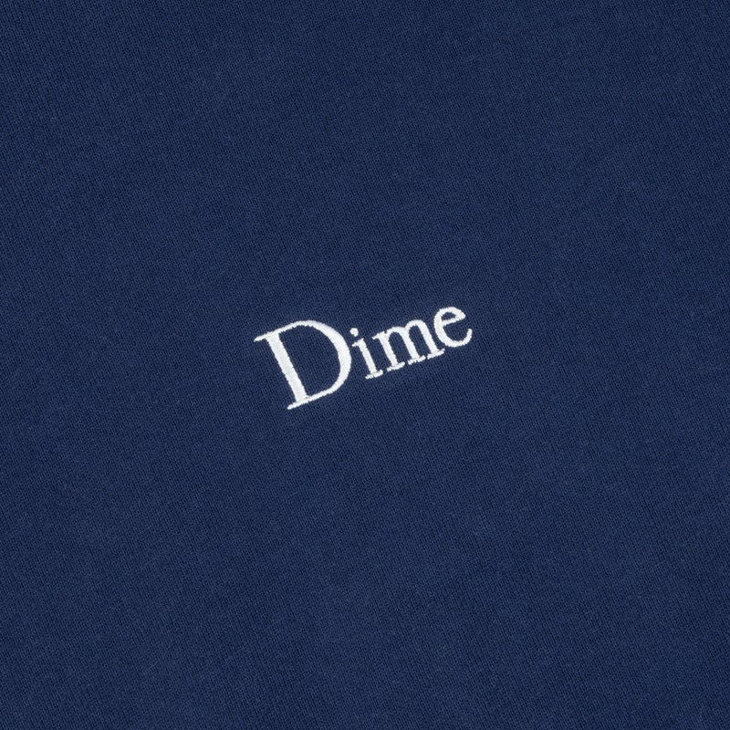 Dime Small Logo Hoodie, navy