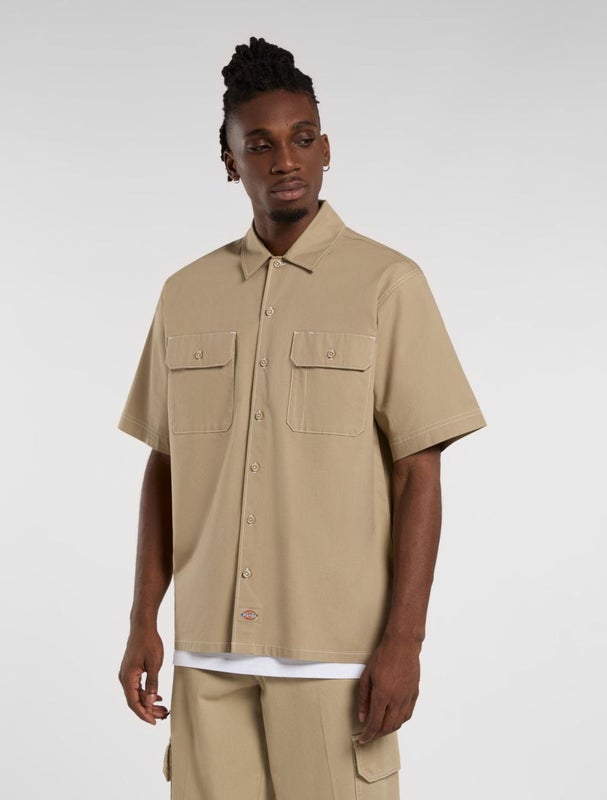 Dickies Riverbend Work Shirt, desert sand