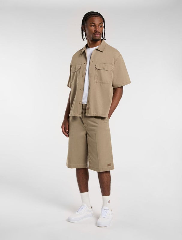 Dickies Unionville Lightweight 13 Inch Work Shorts, desert sand