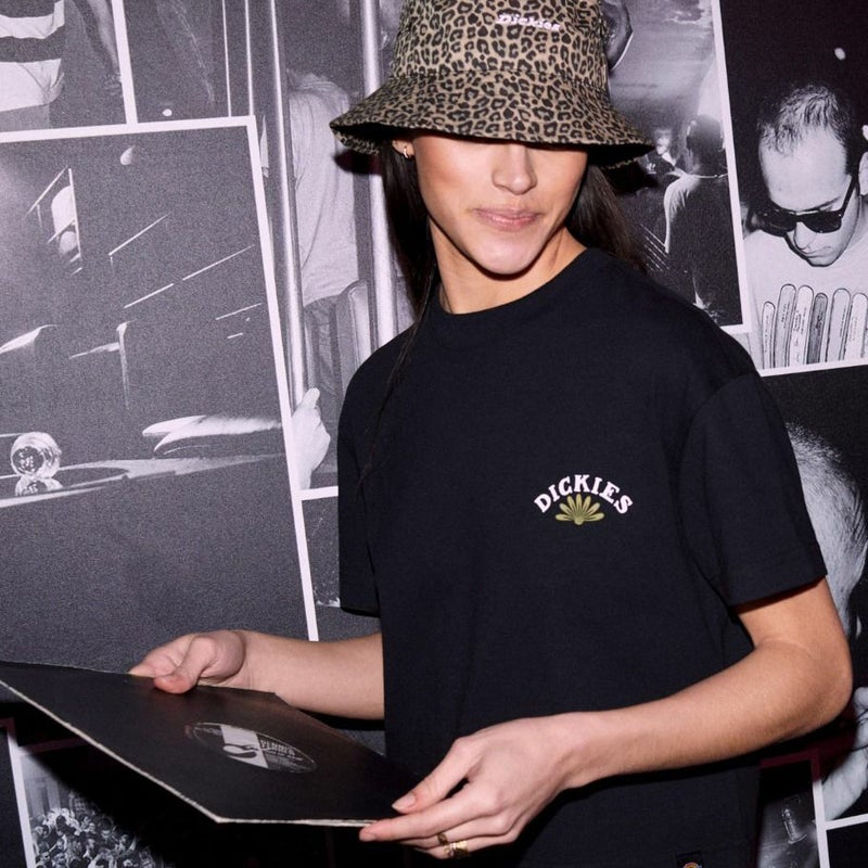 Dickies Silver First Bucket, leopard