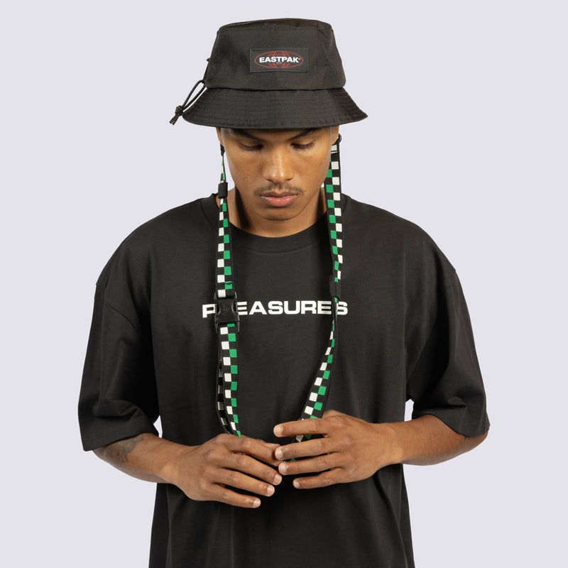 Eastpak x Pleasures Crossbody Bucket, black